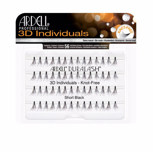 False Eyelashes 3D Short Black Ardell 