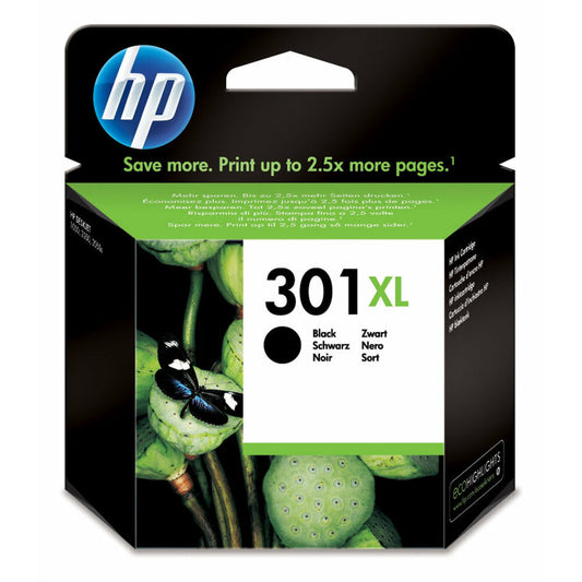 Original Ink Cartridge HP 301XL Black