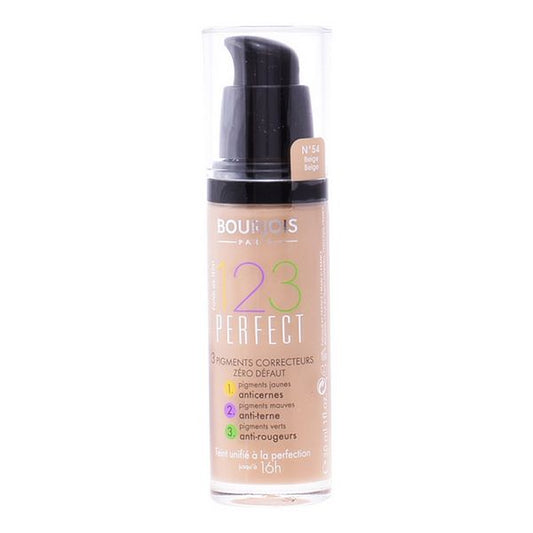 Fluid Foundation Make-up 123 Perfect Bourjois Spf 10