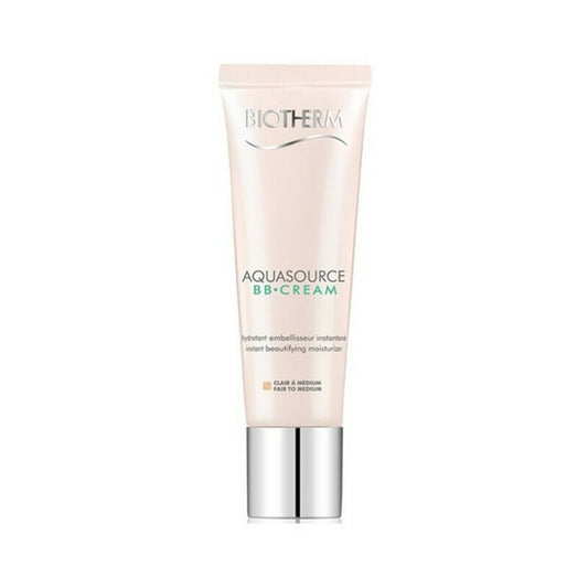 Make-up Effect Hydrating Cream Aquasource Biotherm Medium to gold Spf 15 (30 ml)