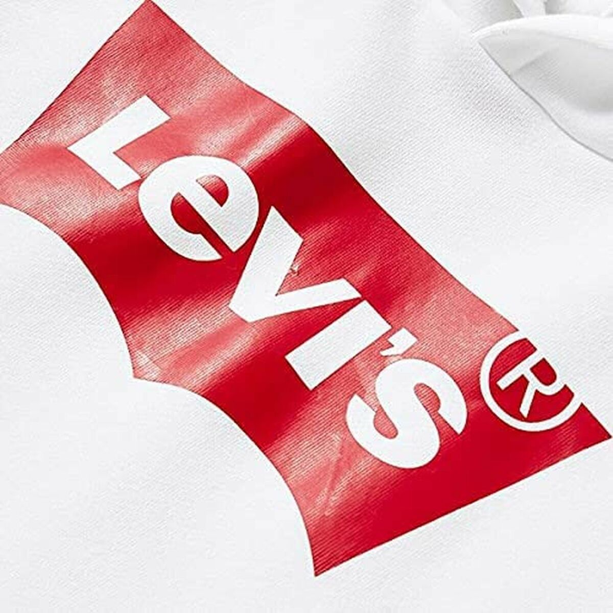 Children’s Hoodie S S KNIT TOP Levi's 9E8778-001 White