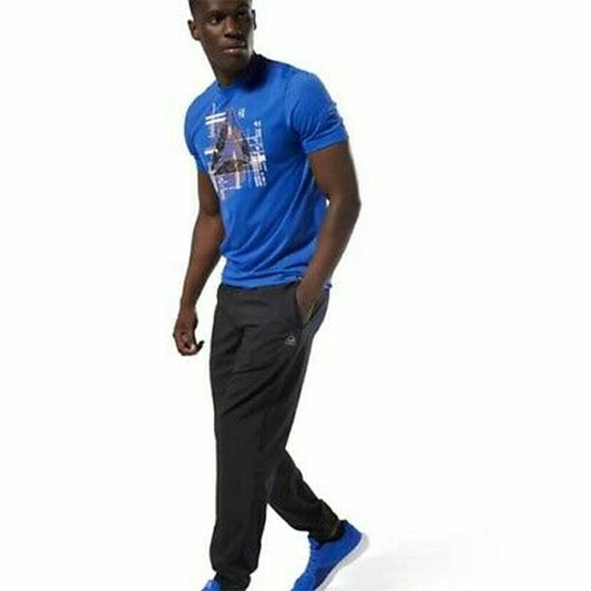 Adult Trousers Reebok DW3877 Black Men