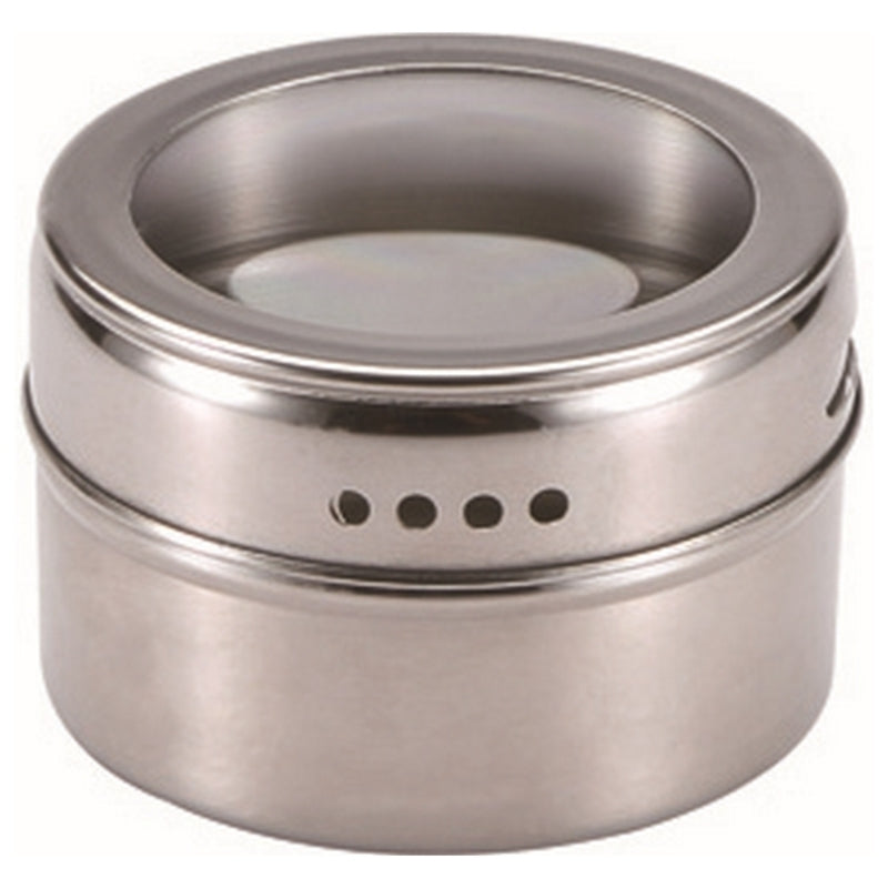 Set of Magnetic Spice Racks Masterpro Stainless steel Silver 23 x 23 x 5 cm (10 pcs)