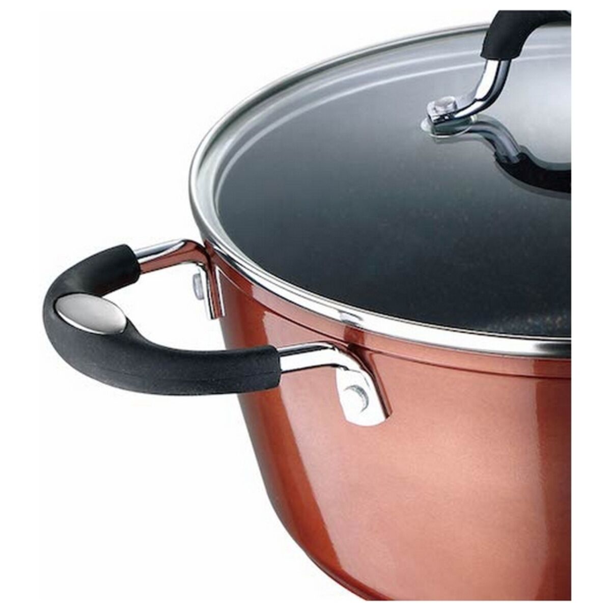 Cookware Bergner Pandora Copper Stainless steel Aluminium Toughened aluminium (5 pcs)