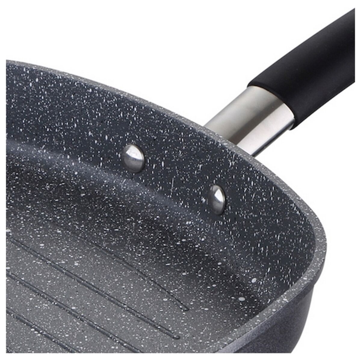 Barbecue Masterpro Grey Toughened aluminium (28 x 28 x 4,5 cm)
