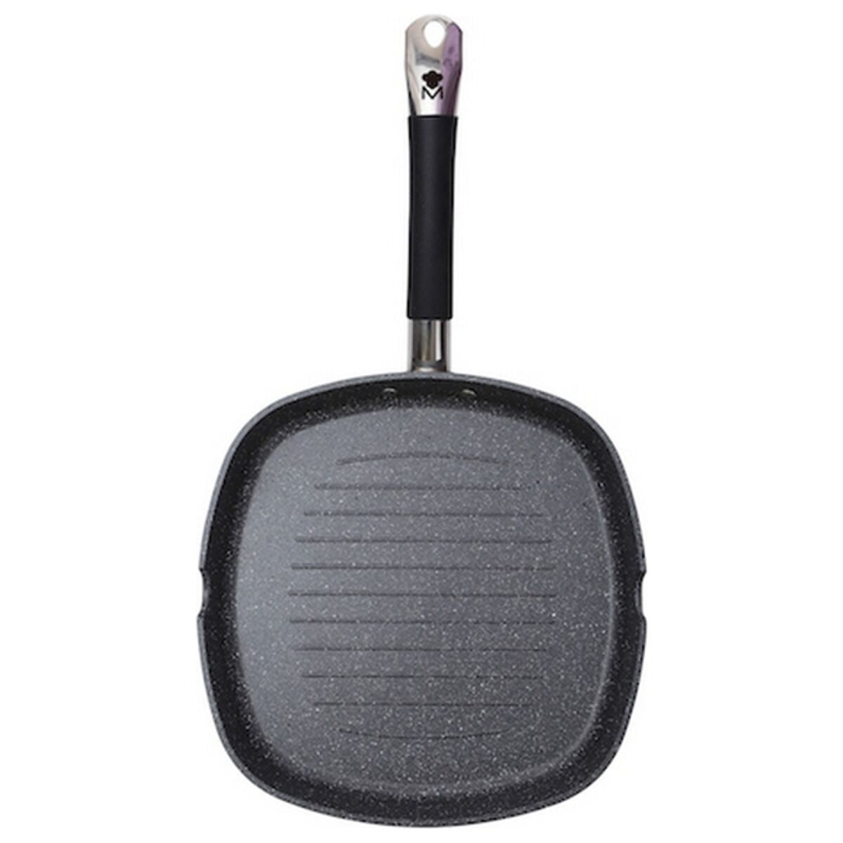 Barbecue Masterpro Grey Toughened aluminium (28 x 28 x 4,5 cm)