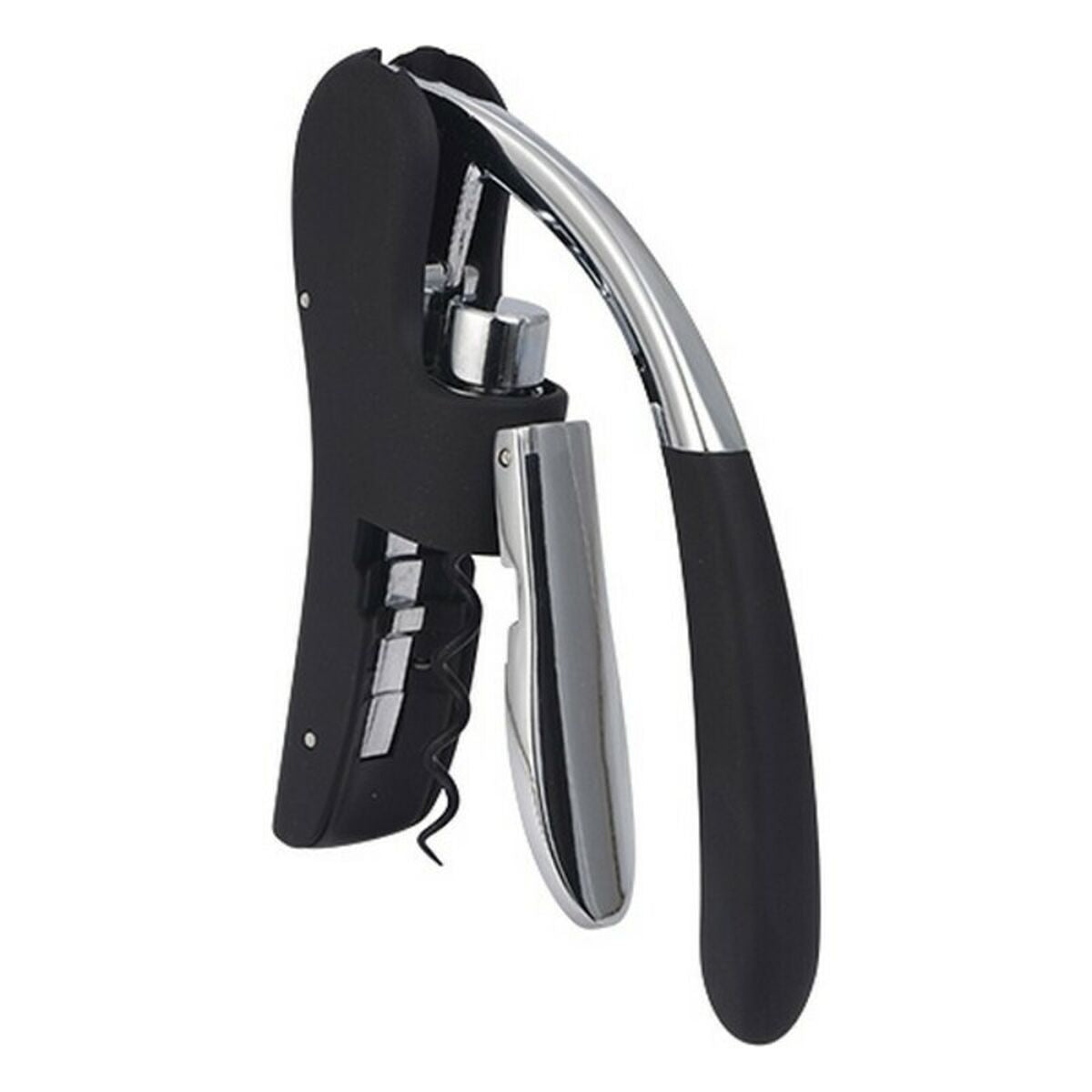 Corkscrew Masterpro Lever Black ABS Zinc Alloy