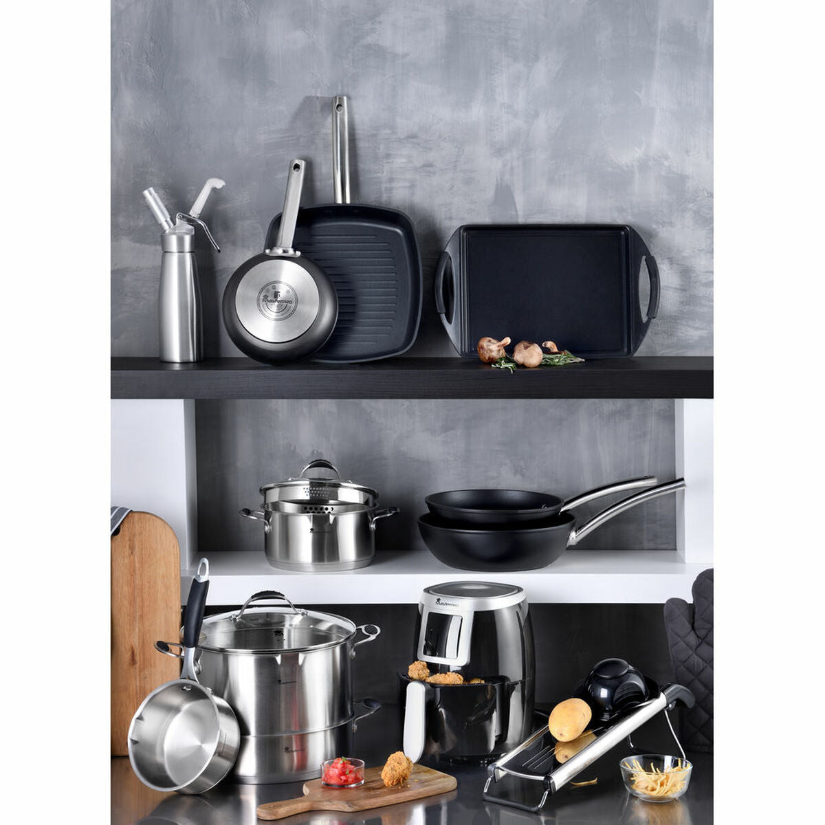 Slow Cooker Masterpro Stainless steel