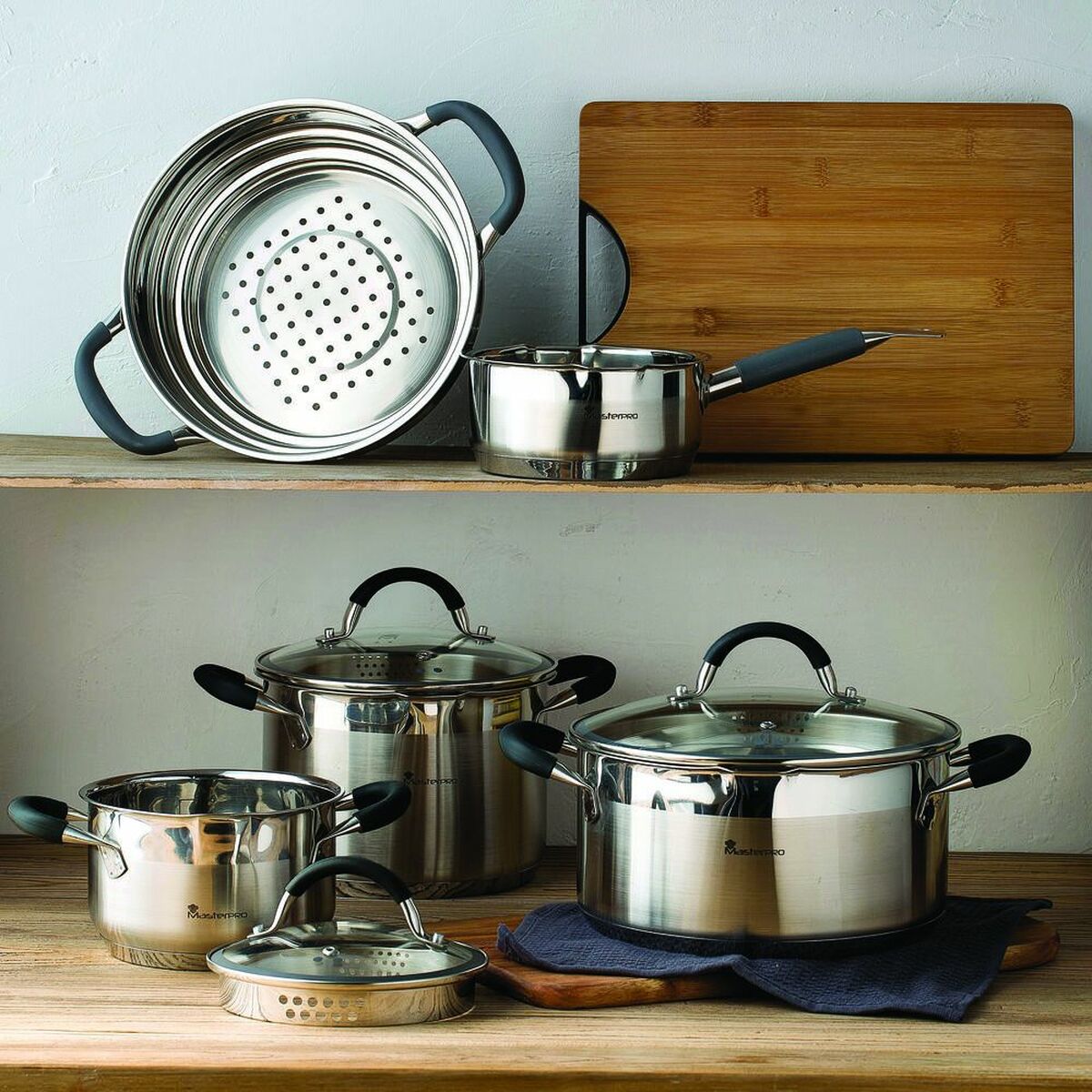 Slow Cooker Masterpro Stainless steel