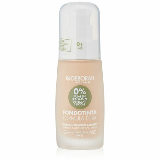 Fluid Foundation Make-up Deborah Fondotinta Nº 1