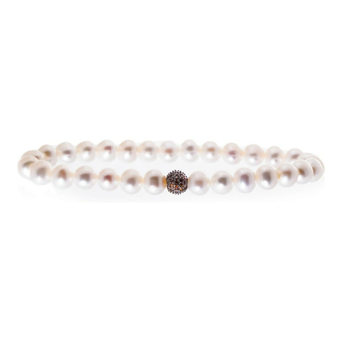 Ladies'Bracelet Lancaster JLA-BR-SB-5-WH Purple White Zircons Sterling silver 16 mm