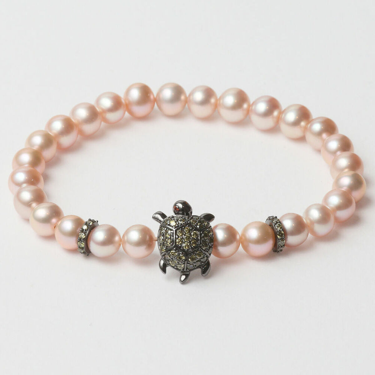 Ladies'Bracelet Lancaster JLA-BR-TURTLE-3-PU Pink Green Sterling silver 16 mm