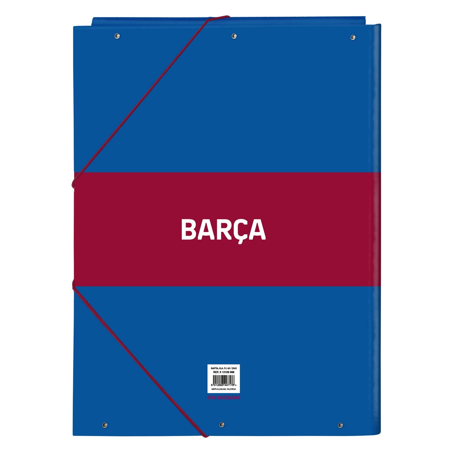 Folder F.C. Barcelona Maroon Navy Blue A4 (26 x 33.5 x 2.5 cm)