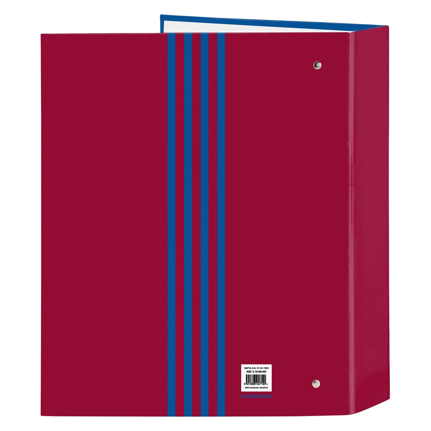 Ring binder F.C. Barcelona Maroon Navy Blue A4 (27 x 33 x 6 cm)