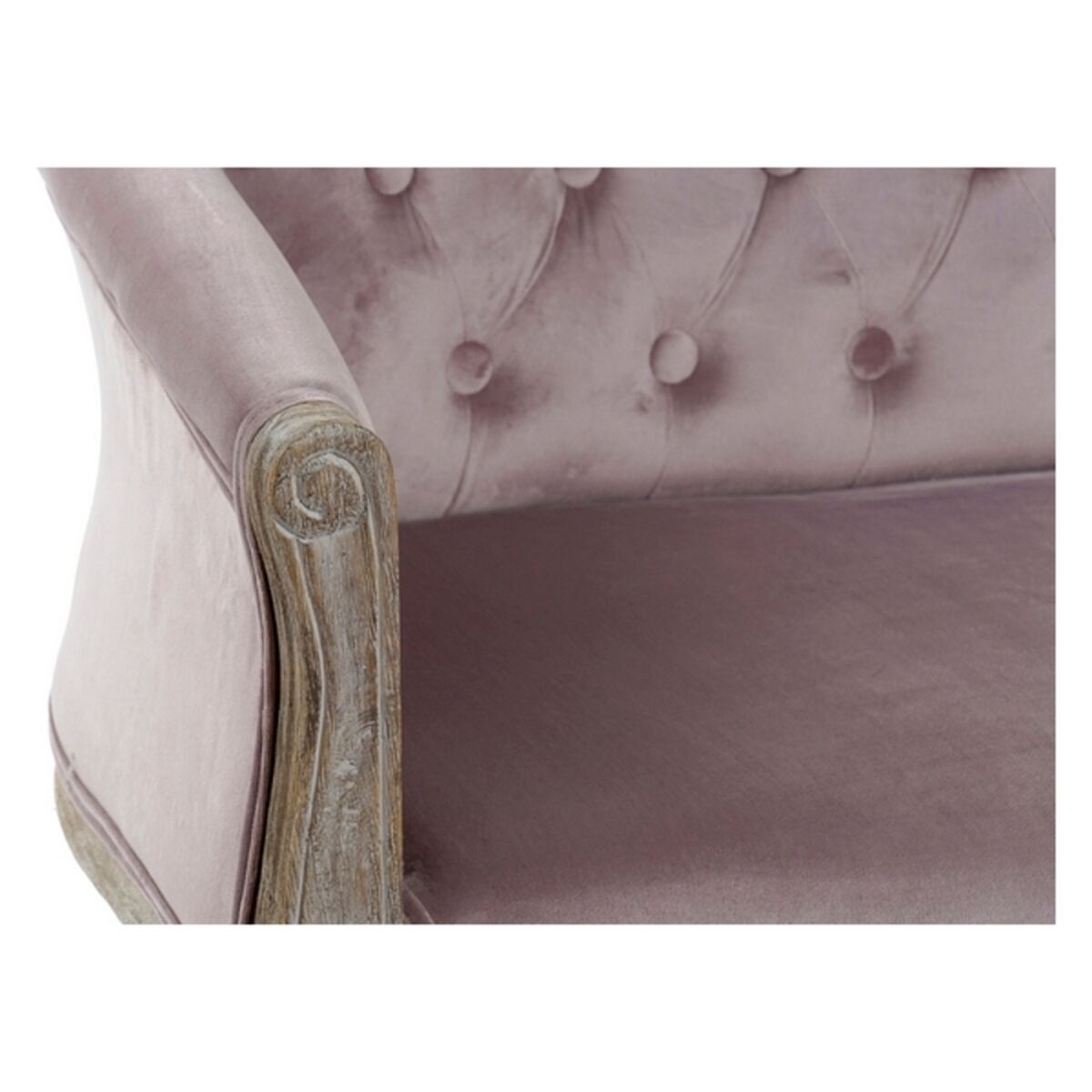 Sofa DKD Home Decor Polyester Wood Traditional (107 x 61 x 71 cm)