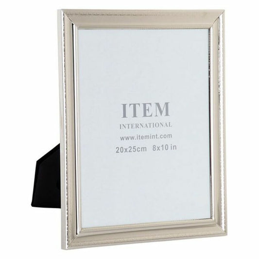 Photo frame DKD Home Decor S3011544 Crystal Silver Metal Paper MDF Wood