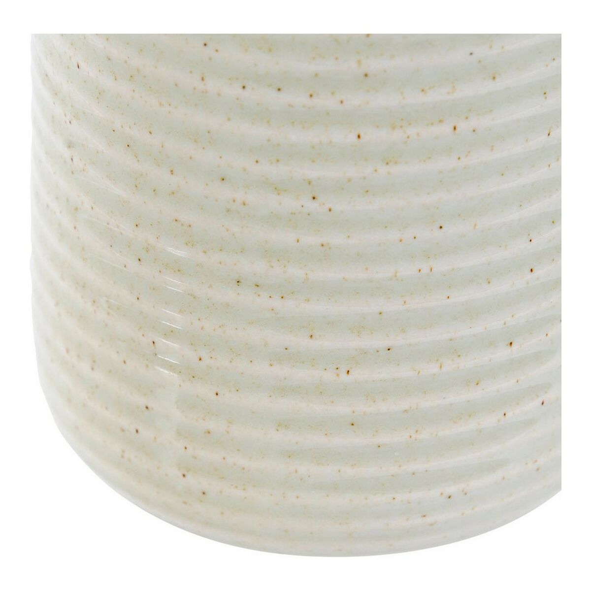 Toothbrush Holder DKD Home Decor Green Stoneware (7.5 x 7.5 x 10.5 cm)