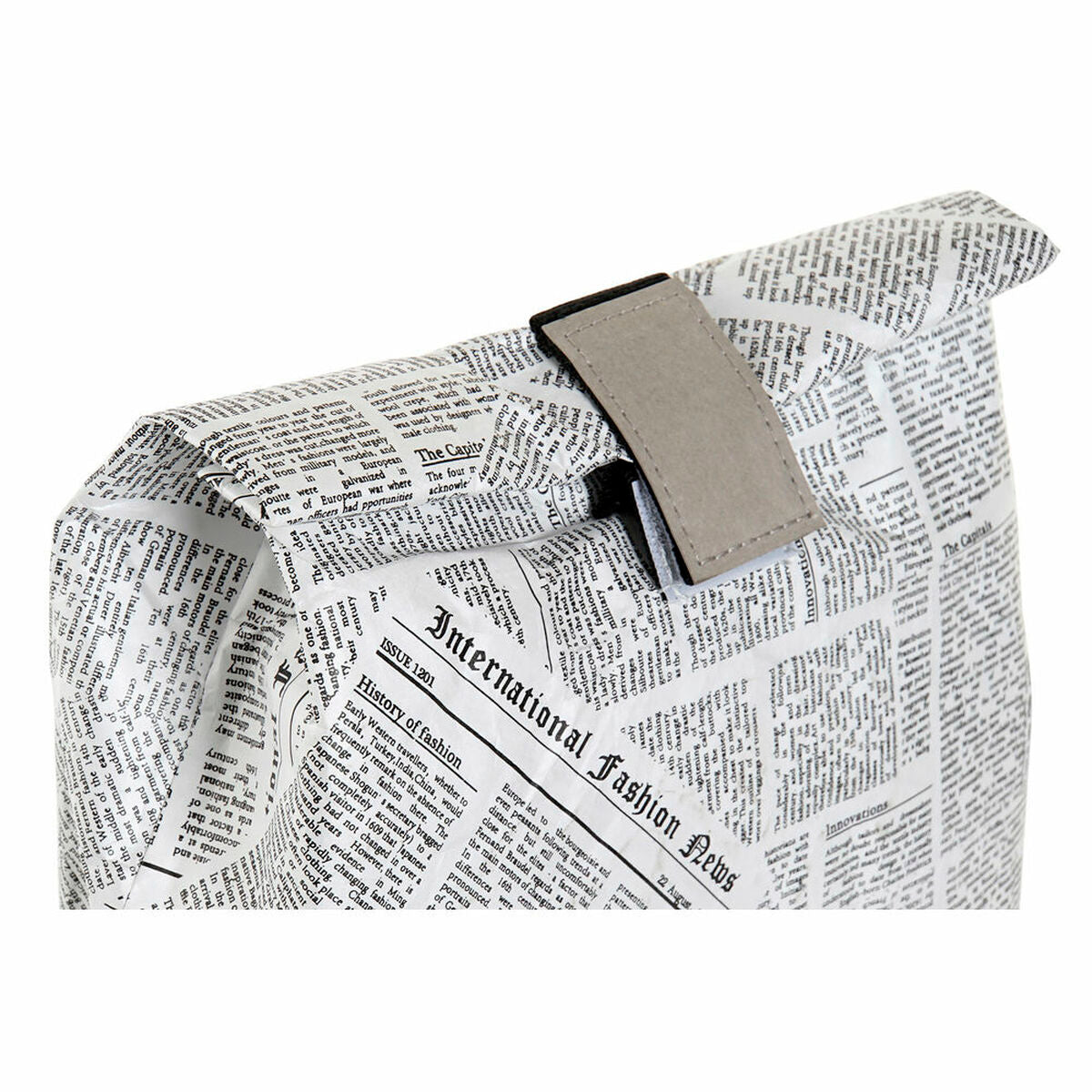 Lunchbox DKD Home Decor Thermal White Black (20 x 10 x 28 cm)