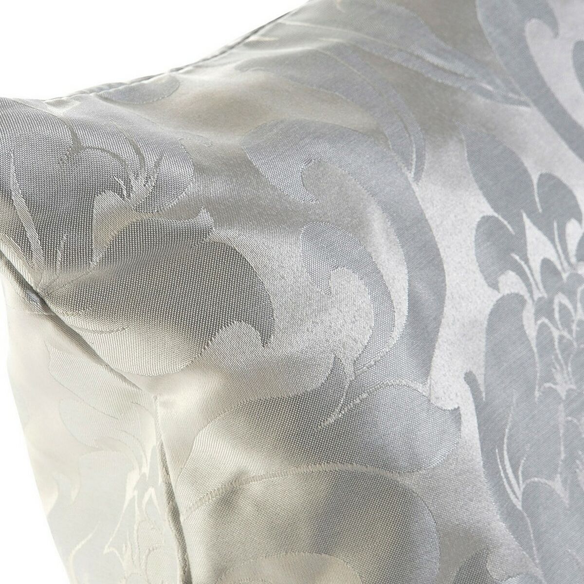 Cushion DKD Home Decor 8424001759293 Grey Polyester Aluminium Traditional