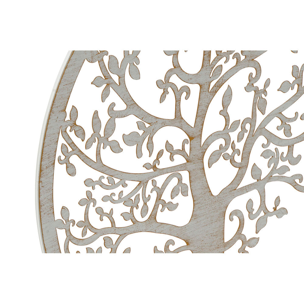 Wall Decoration DKD Home Decor Tree Metal (2 pcs) (60 x 1 x 60 cm)