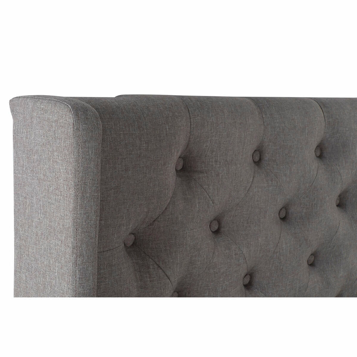 Headboard DKD Home Decor Grey Polyester