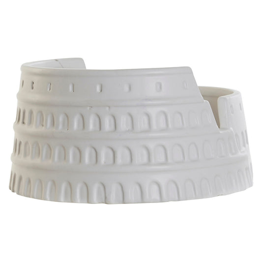Planter DKD Home Decor White Ceramic (20 x 20 x 10 cm)