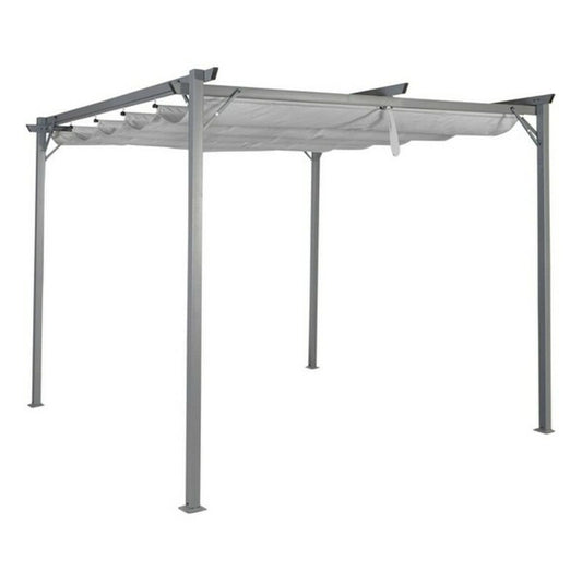 Pergola DKD Home Decor Polyester Steel (290 x 290 x 230 cm)