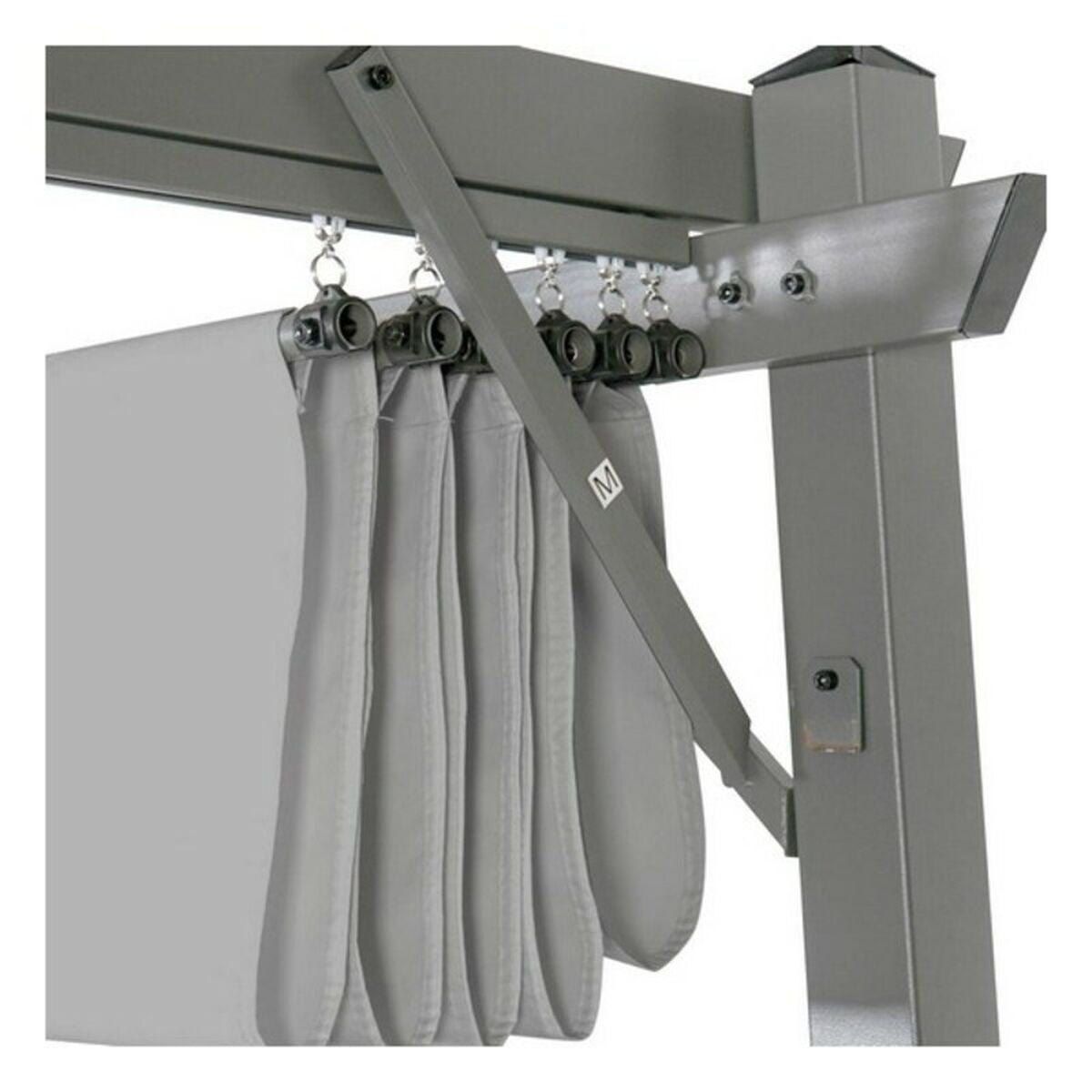 Pergola DKD Home Decor Polyester Steel (290 x 290 x 230 cm)