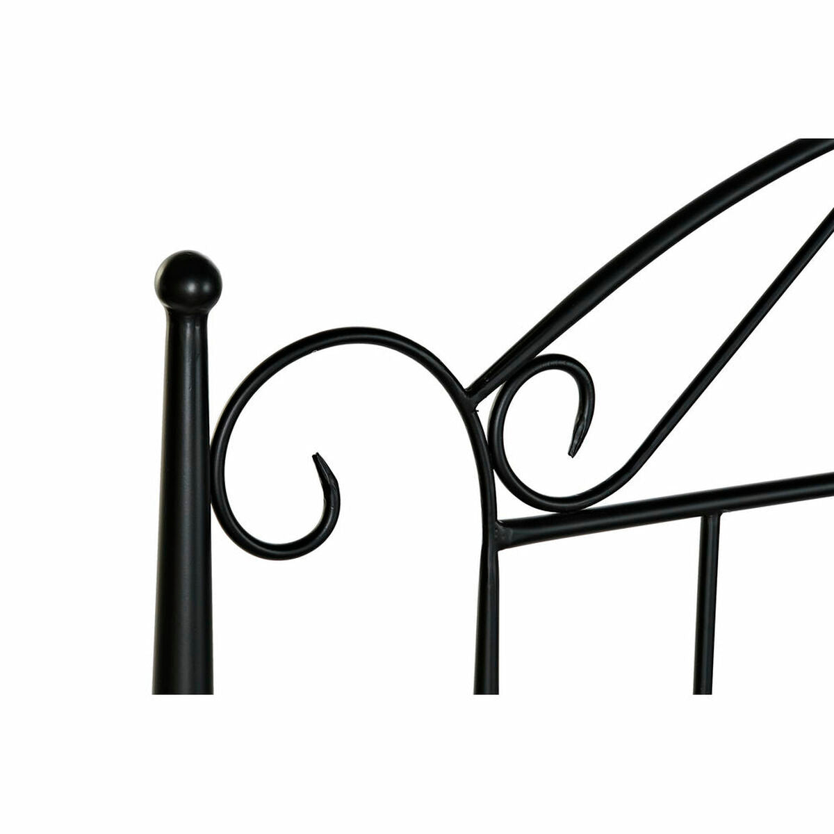 Headboard DKD Home Decor Black Ironwork (99 x 3 x 119 cm)