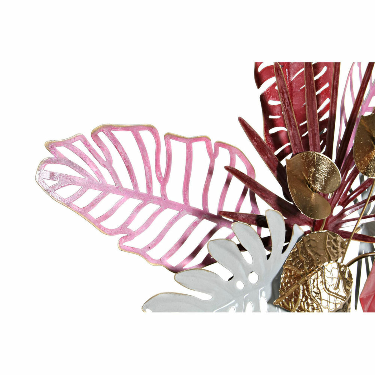 Wall Decoration DKD Home Decor Metal Flowers (66 x 13 x 74 cm)