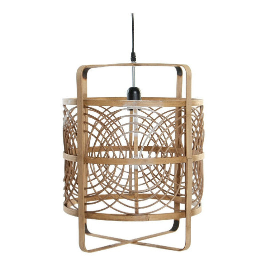 Ceiling Light DKD Home Decor Bamboo Rattan (37 x 37 x 46 cm)