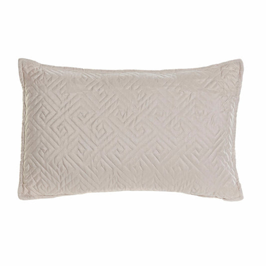 Cushion DKD Home Decor 8424001814510 Beige Polyester Aluminium (60 x 10 x 40 cm)