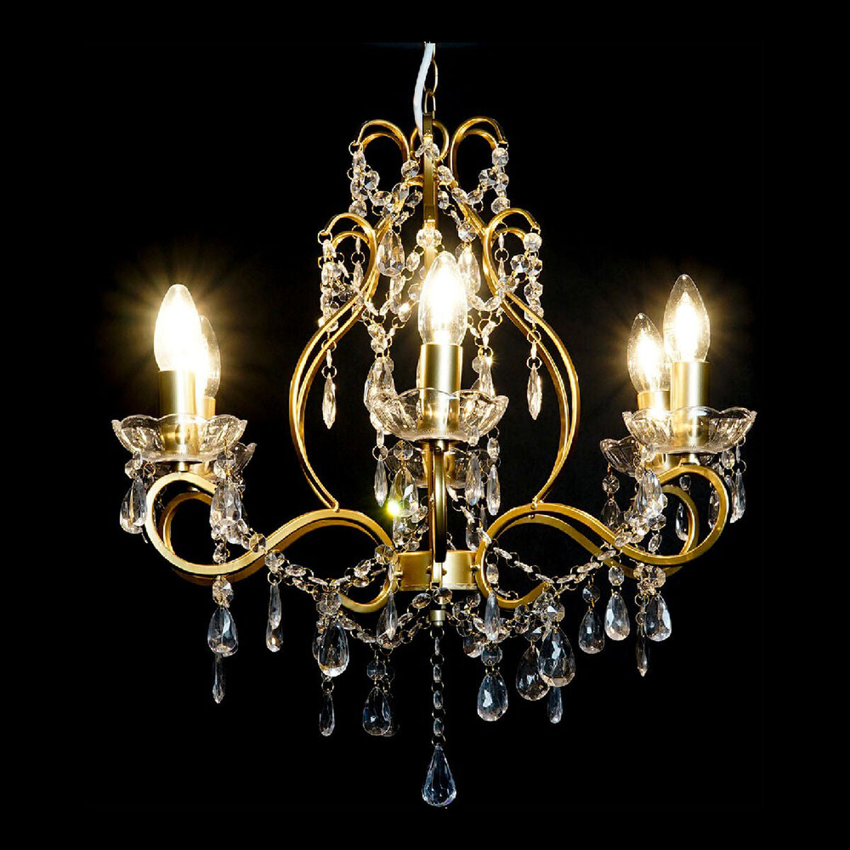 Ceiling Light DKD Home Decor Acrylic Metal (51 x 44 x 43 cm)