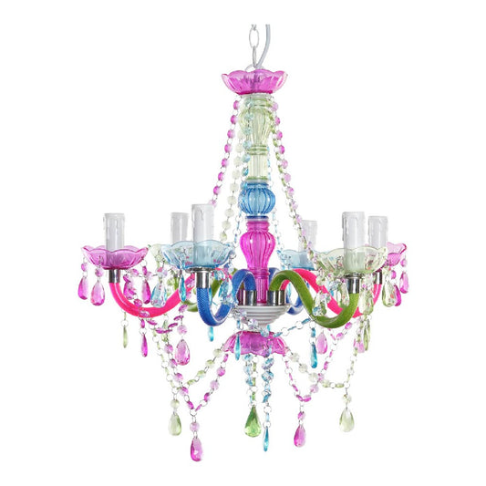 Ceiling Light DKD Home Decor Acrylic Metal (52 x 52 x 63 cm)