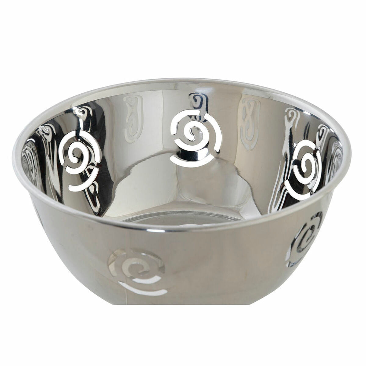 Bread Basket DKD Home Decor Stainless steel (15.5 x 15.5 x 6 cm)