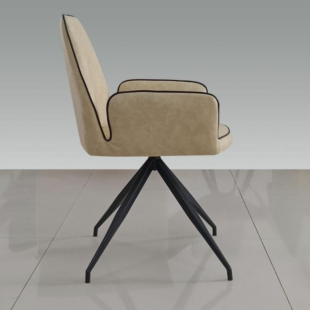 Chair DKD Home Decor Metal Polyurethane (53 x 50 x 86 cm)