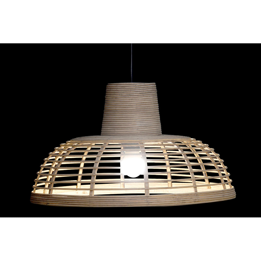 Ceiling Light DKD Home Decor Brown Rattan (43 x 43 x 26 cm)