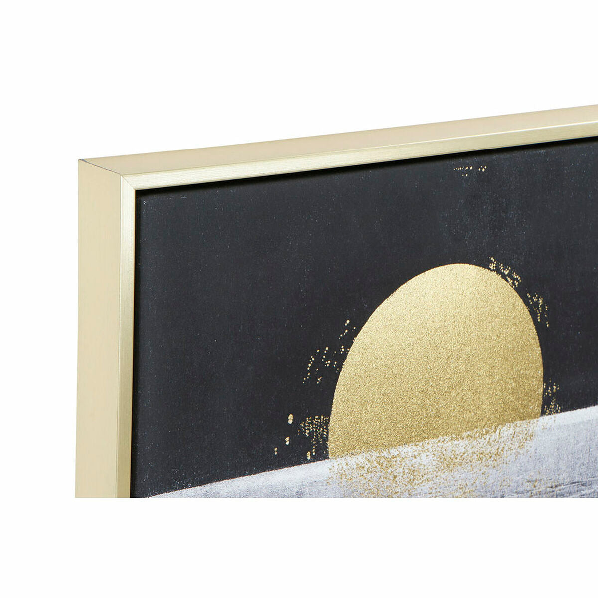 Painting DKD Home Decor Moon Modern (53 x 4,3 x 73 cm) (2 Units)