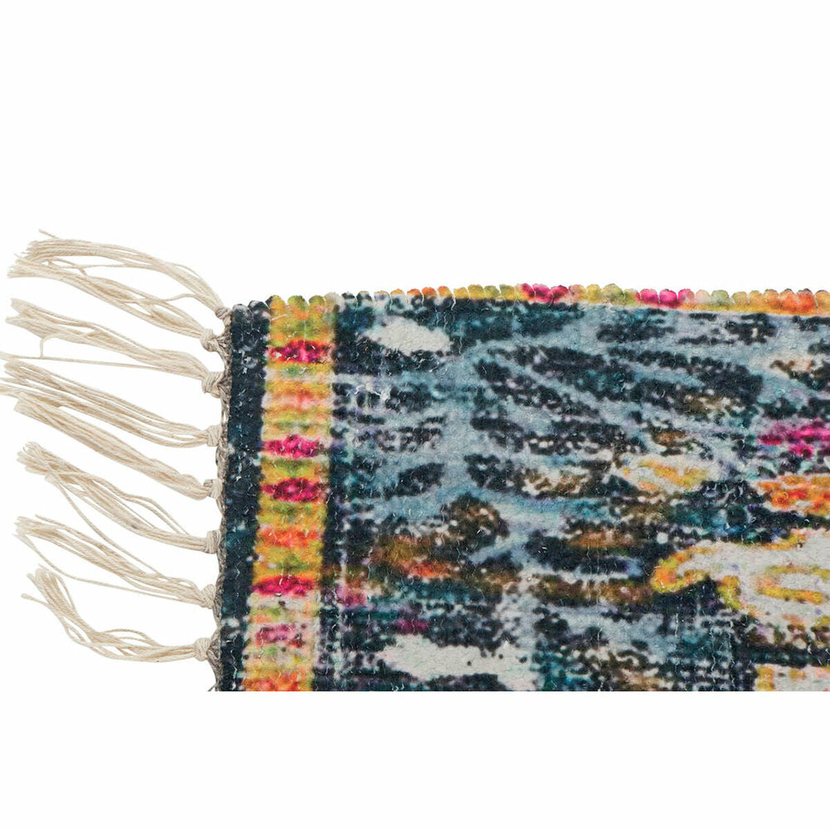 Carpet DKD Home Decor Cotton Multicolour Chenille (60 x 240 x 1 cm)