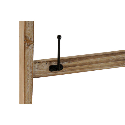 Towel Rail DKD Home Decor Metal Fir Natural (44 x 4 x 186 cm)