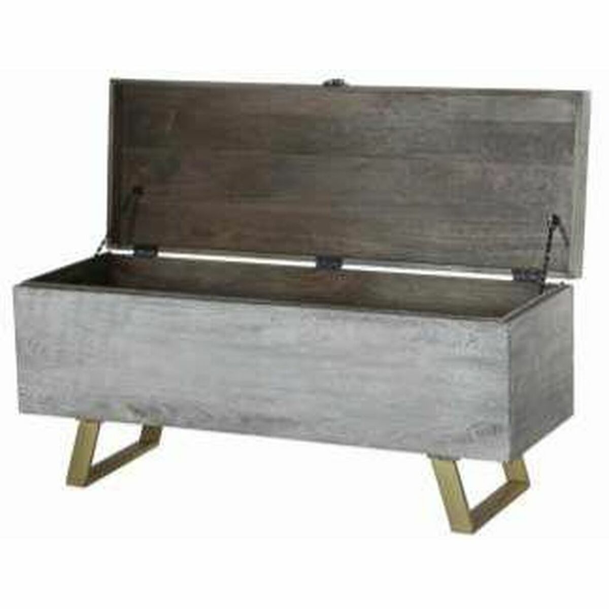 Chest DKD Home Decor Wood Metal (116 x 40 x 50 cm)