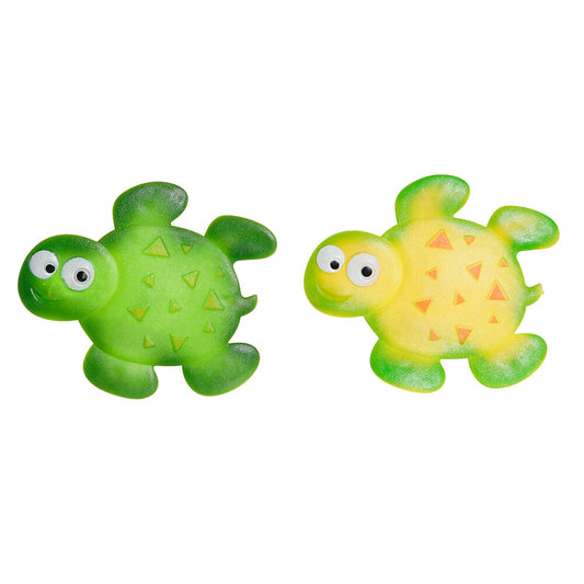 Bath rug DKD Home Decor Yellow Green PVC Tortoise (2 pcs) (11.5 x 1 x 10 cm)