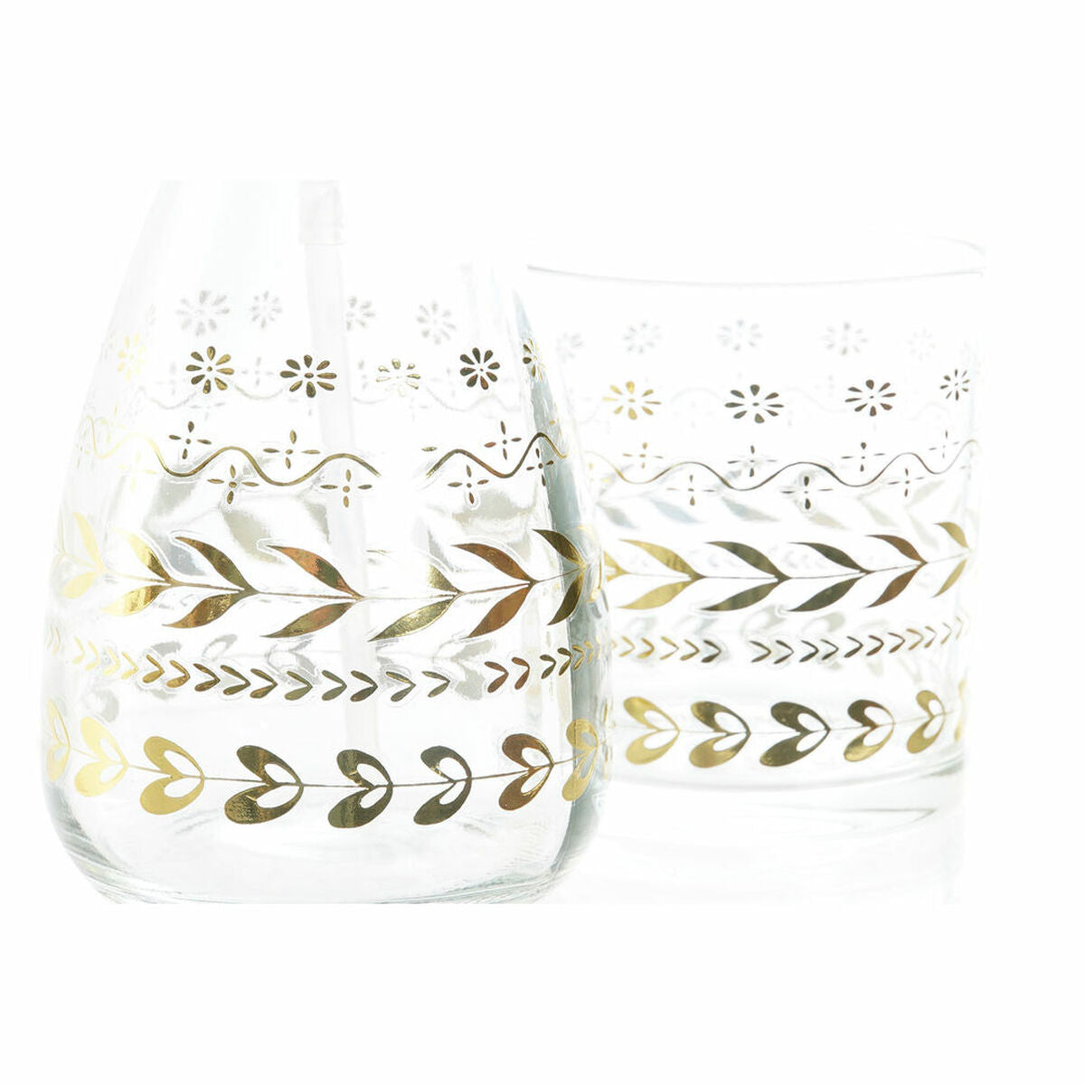 Bath Set DKD Home Decor Crystal ABS Sheets Glam (2 pcs)