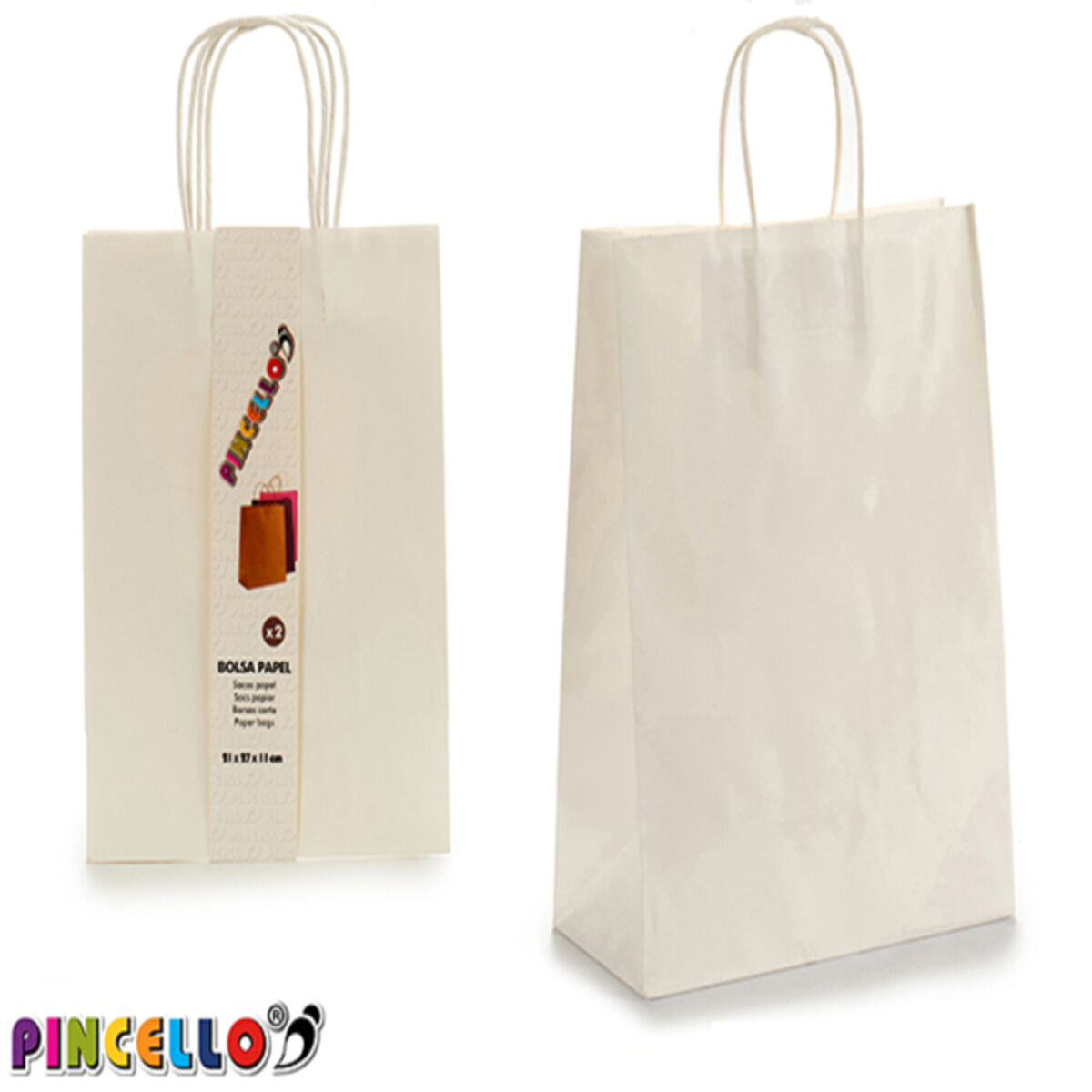Paper Bag 2 Units 11 x 36 x 21 cm
