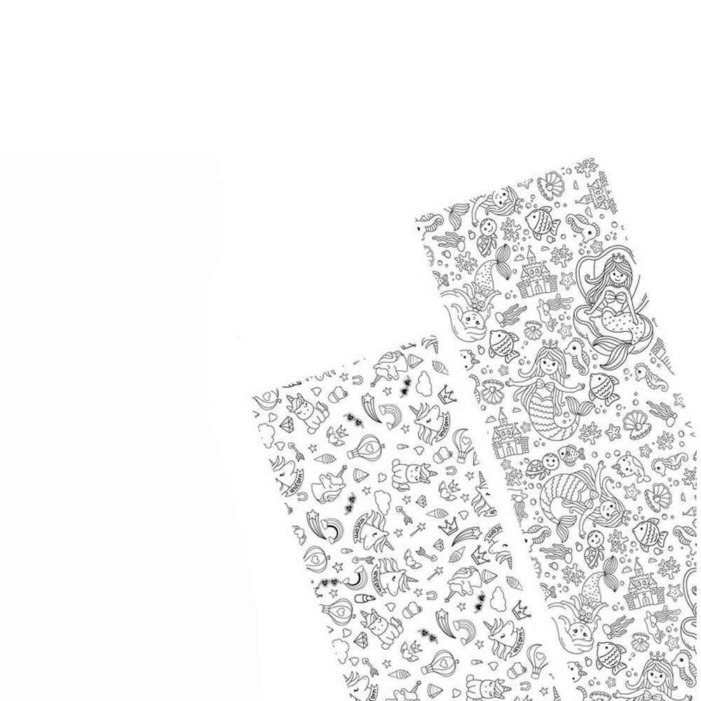 Gift Wrap Mermaid Unicorn (70 x 150 cm)