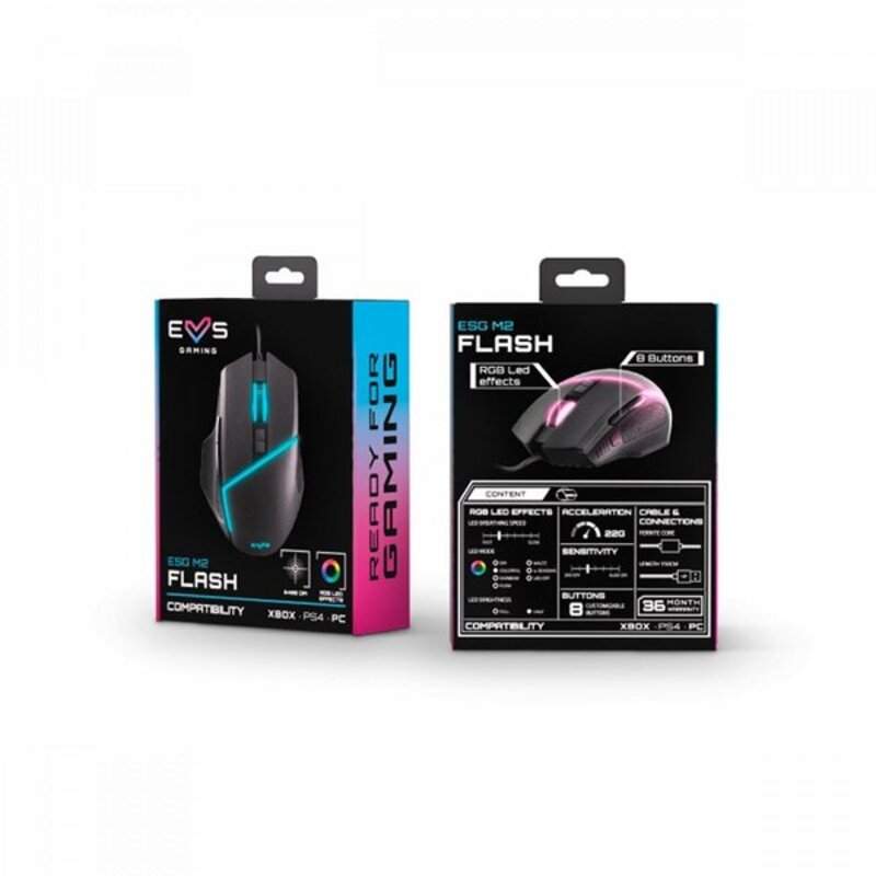 Gaming Mouse Energy Sistem ESG M2 Flash RGB
