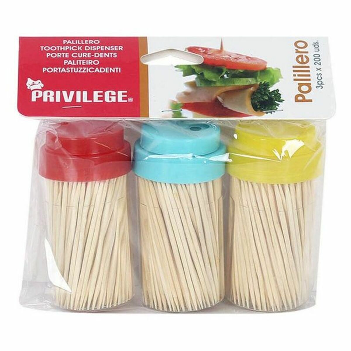Toothpick holder Privilege (3 pcs)