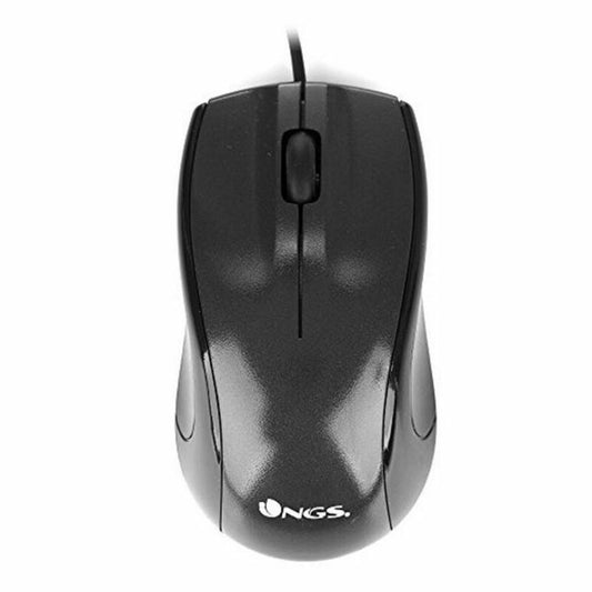 Optical mouse NGS Black Mist 800 dpi Black