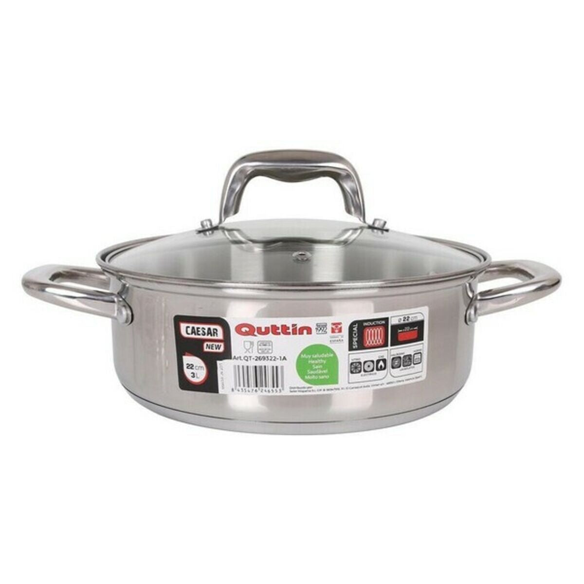 Casserole Quttin New Caesar With lid