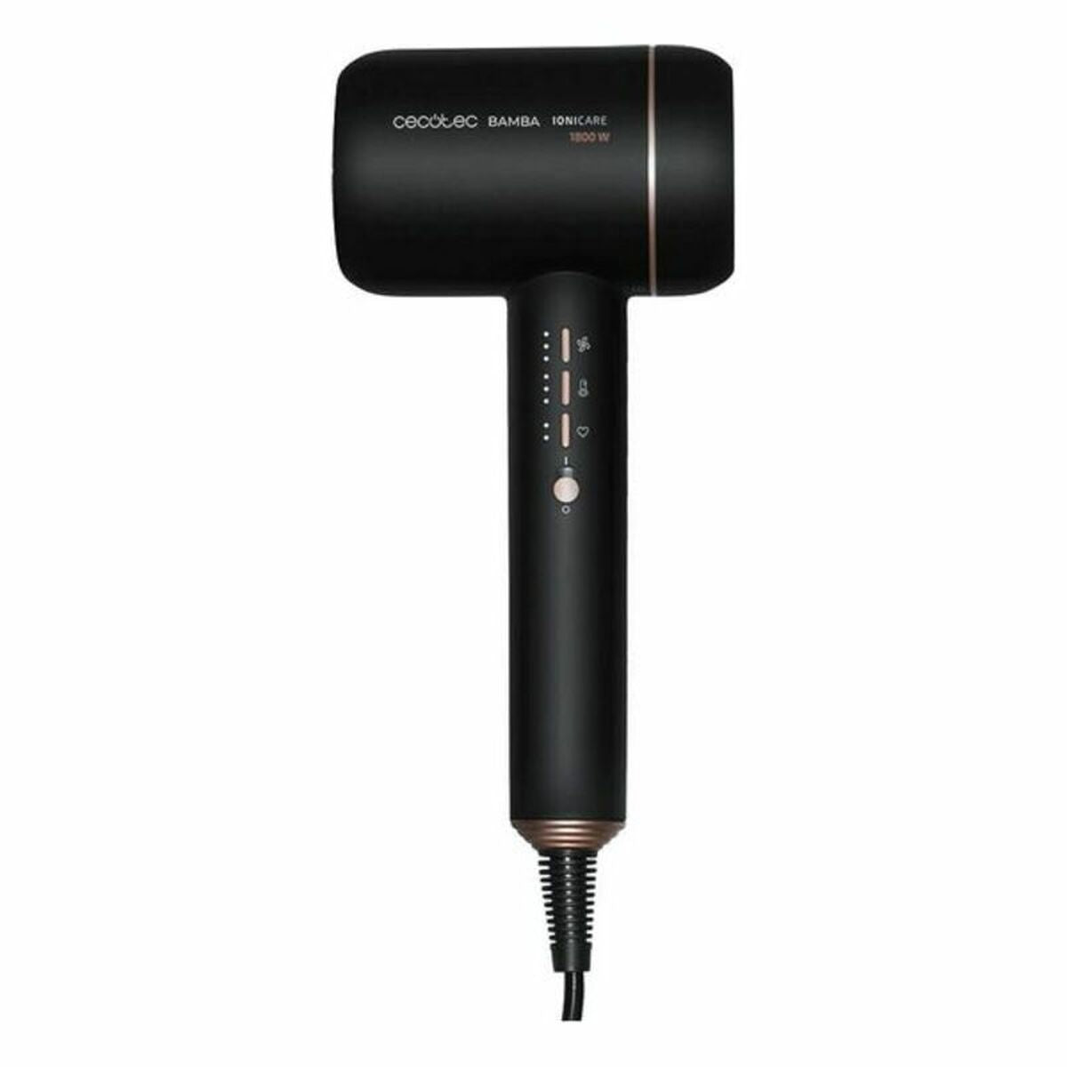 Hairdryer Cecotec Bamba IoniCare 6000 Rockstar Fire 1800W Black